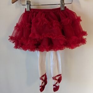 The Children's Place Baby Tights And Tutu 6-9 M